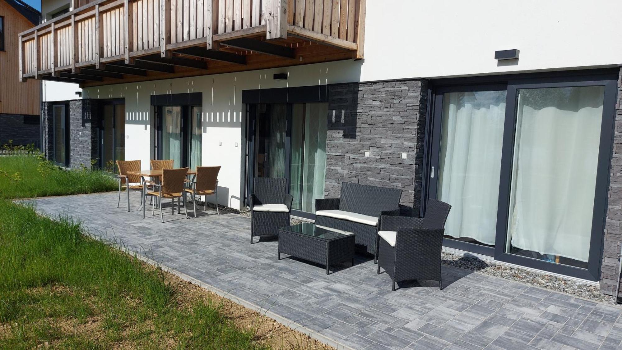 Lipno Apartments Bergmax, Ski Areal Lipno 16Min Dojezd - Resort Male Lipno S Terasou A Zahradkou, Parking Free Černá v Pošumaví Exterior foto